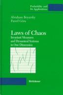 Front cover of Laws of chaos by Abraham Boyarsky