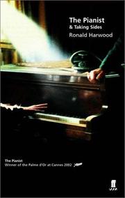 Cover of The pianist by Ronald Harwood