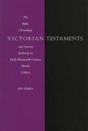 Cover of Victorian testaments by Sue Zemka