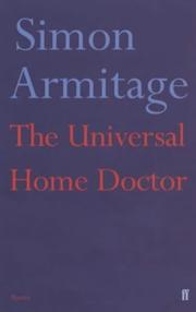 Front cover of The Universal Home Doctor by Simon Armitage