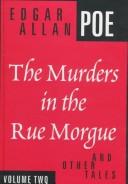 Front cover of The Murders in the Rue Morgue and Other Tales (Black Cat / Cask of Amontillado / Facts in the Case of M. Valdemar / Hop-Frog / Imp of the Perverse / Murders in the Rue Morgue / Purloined Letter / Some Words with a Mummy / System of Dr. Tarr and Prof. Fether / Thou Art the Man / Von Kempelen and His Discovery) by Edgar Allan Poe