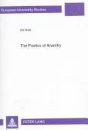 Front cover of The poetics of anarchy by Ori Kritz