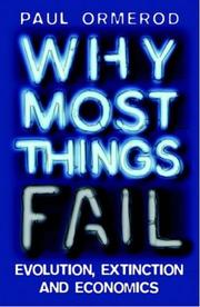 Cover of Why Most Things Fail by Paul Ormerod