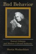 Cover of Bad behavior by Martin Wechselblatt