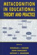 Front cover of Metacognition in educational theory and practice by John Dunlosky