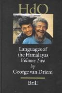 Front cover of Languages of the Himalayas by George van Driem
