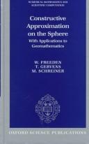 Cover of Constructive approximation on the sphere with applications to geomathematics by W. Freeden