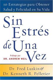 Cover of Sin Estres de Una Vez by Frederic Luskin