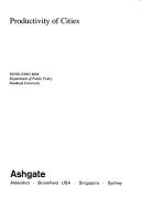 Front cover of Productivity of cities by Sung-Jong Kim