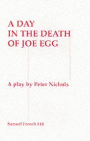 Front cover of Day in the death of Joe Egg by Peter Nichols