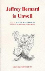 Front cover of Jeffrey Bernard is unwell by Keith Waterhouse