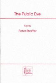 Cover of The public eye by Peter Shaffer