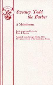 Cover of Sweeney Todd, the barber by Brian J. Burton