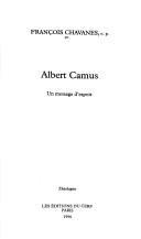 Front cover of Albert Camus by François Chavanes