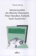 Cover of Intertextualität als ethische Dimension by Thomas Hennig