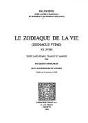 Front cover of Zodiacus vitae by Marcello Palingenio Stellato