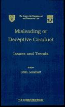 Front cover of Misleading or deceptive conduct by Colin Lockhart