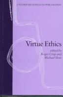 Cover of Virtue ethics by Roger Crisp