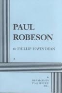 Front cover of Paul Robeson by Phillip Hayes Dean