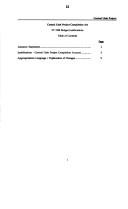 Cover of Energy and water development appropriations for 1998 by United States. Congress. House. Committee on Appropriations. Subcommittee on Energy and Water Development.