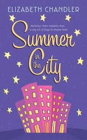 Front cover of Summer in the City by Elizabeth Chandler
