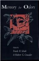 Cover of Memory for odors by Robert G. Crowder