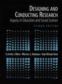 Cover of Designing and conducting research by Clifford J. Drew