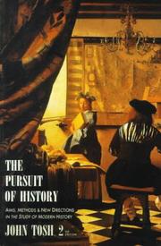 Front cover of The pursuit of history by John Tosh