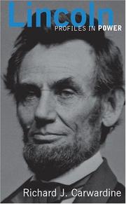 Front cover of Lincoln by Richard Carwardine