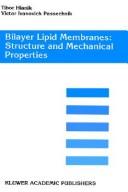 Front cover of Bilayer lipid membranes by Tibor Hianik