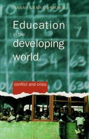 Cover of Education in the Developing World by Sarah Graham-Brown