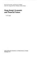 Front cover of Hong Kong's economic and financial future by Y. F. Luk