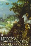 Cover of Modern environmentalism by David Pepper
