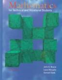 Cover of Mathematics for technical and vocational students by John G. Boyce