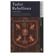 Cover of Tudor rebellions by Anthony Fletcher