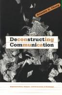 Cover of Deconstructing Communication by Briankle G. Chang
