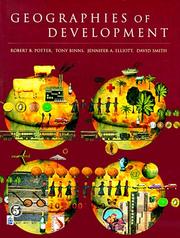 Front cover of Geographies of development by Robert B. Potter