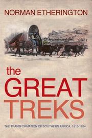 Cover of The great treks by Norman Etherington
