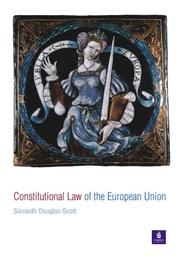 Front cover of European Union law by Sionaidh Douglas-Scott