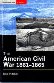 Front cover of The American Civil War, 1861-1865 by Reid Mitchell