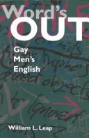 Cover of Word's Out by William L. Leap