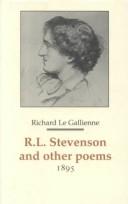 Front cover of Robert Louis Stevenson and other poems by Richard Le Gallienne