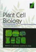 Front cover of Plant cell biology by Brian Edgar Scourse Gunning