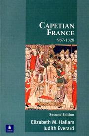 Front cover of Capetian France, 987-1328 by Elizabeth M. Hallam