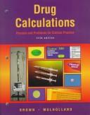Cover of Drug calculations by Meta Brown Seltzer