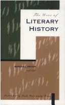 Front cover of The uses of literary history by Brown, Marshall