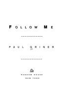 Cover of Follow me by Paul Griner