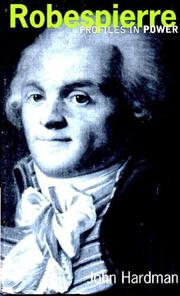 Cover of Robespierre by John Hardman