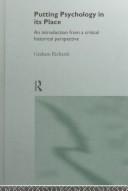 Front cover of Putting Psychology in its Place by Graham Richards