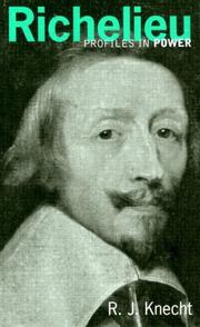 Cover of Richelieu by Knecht, R. J.